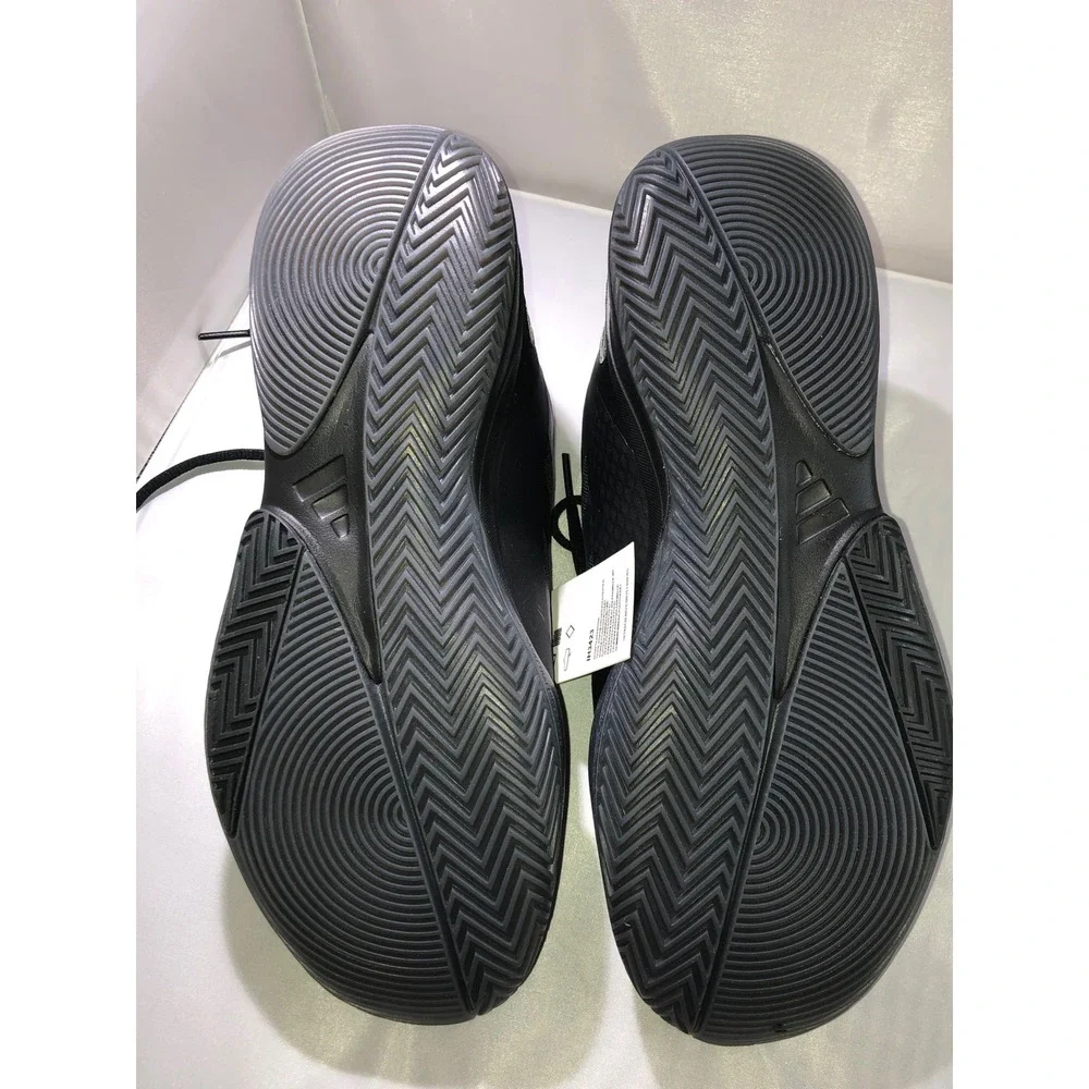 Adidas Subzone Basketball Shoes Mens 8 Black Carbon IH3423 Sneakers Low Top